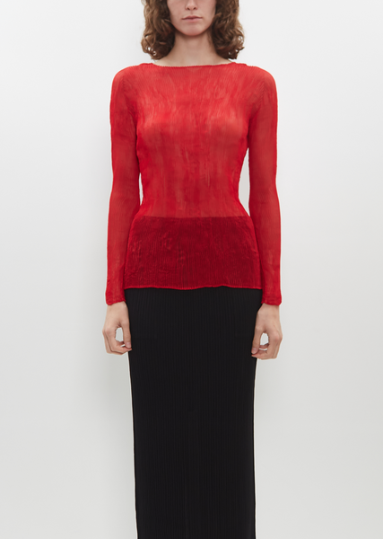 Chiffon Twist 2 Top – La Garçonne