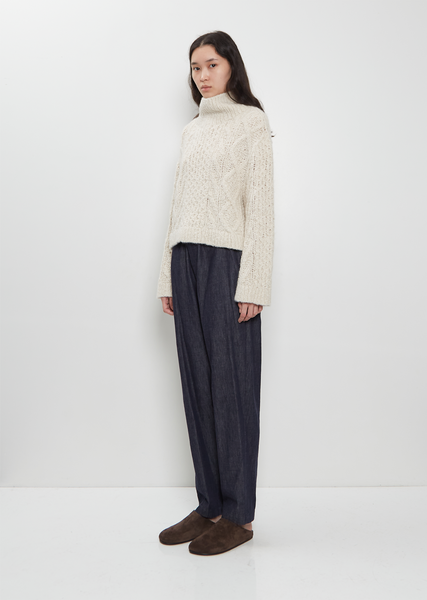 Louise Cashmere Silk Sweater – La Garçonne
