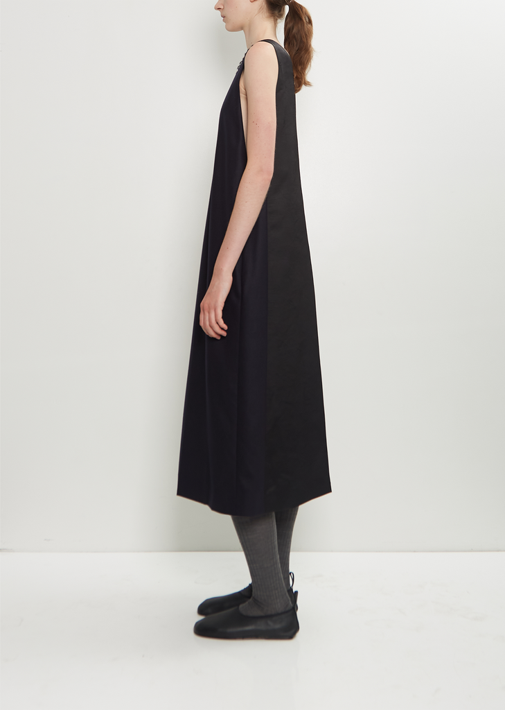 Wool Apron Lingerie Dress