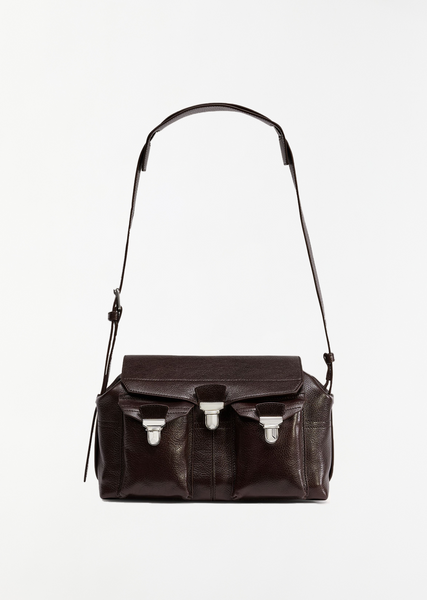 【remer】loose lamb leather body bag loose lamb leather body bag | remer