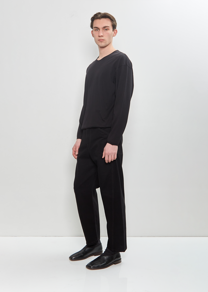 Denim Twisted Workwear Pants – La Garçonne Denim Twisted Workwear Pants – La Garçonne