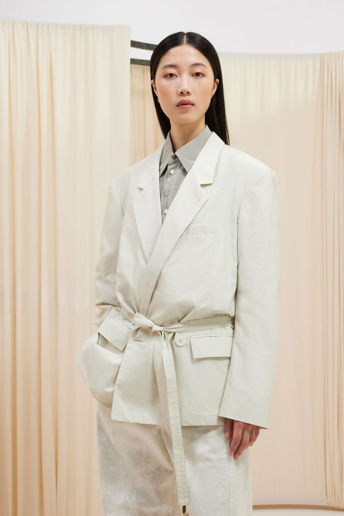 Light Tailored Belted Jacket