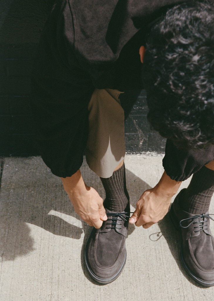 Gruboot Suede Derby