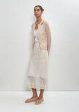 Embellished Mesh Ballerina