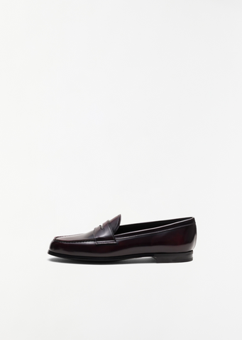 Natalie Polished Leather Loafer
