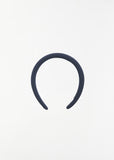 Classic Puffy Headband — Navy