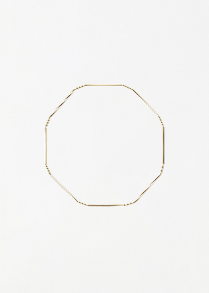Construction Lines Necklace 4-1 — 42.5mm