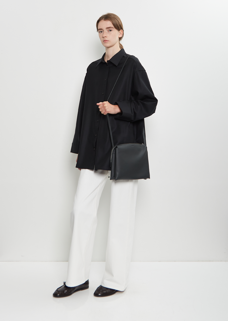 Nu Twin Leather Crossbody