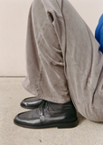 Finx Corduroy Wide 5 Pocket Pants — Olive Brown