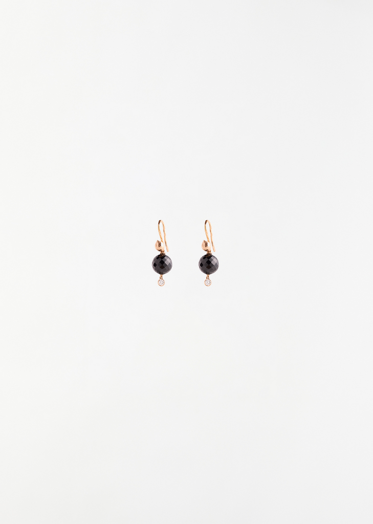 Onyx Sphere Earrings