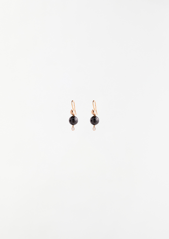 Onyx Sphere Earrings