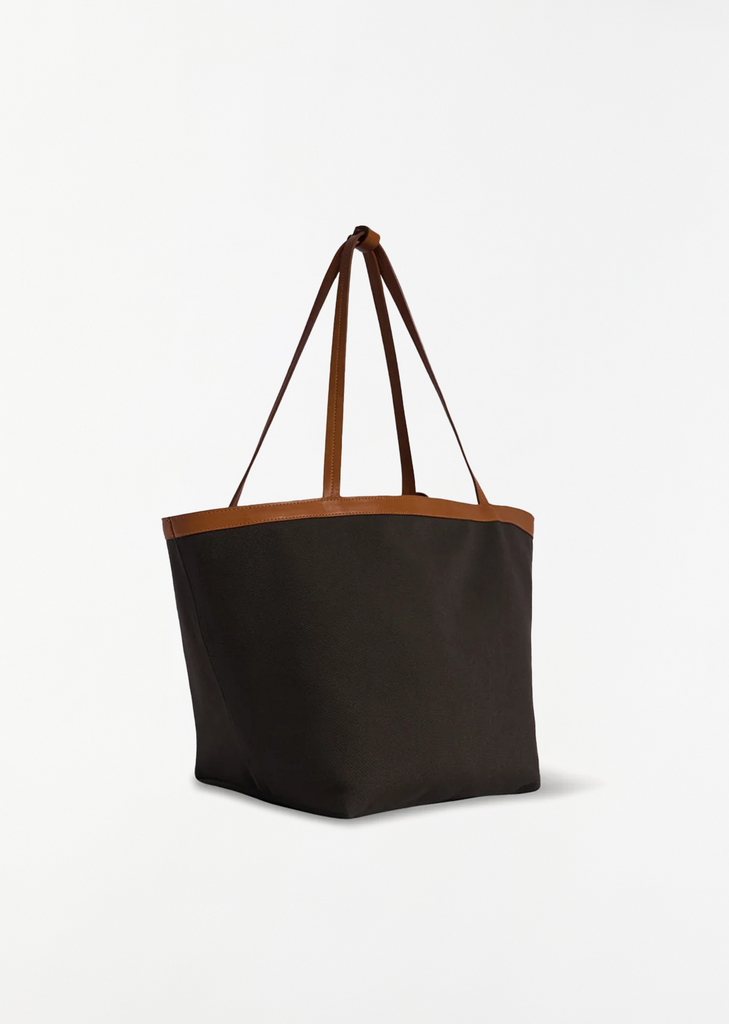 Park Tote Three Canvas — Brown / Ecru / Cuir Ans