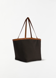 Park Tote Three Canvas — Brown / Ecru / Cuir Ans