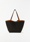 Park Tote Three Canvas — Brown / Ecru / Cuir Ans