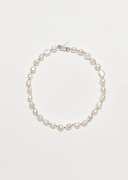 Simple Baroque Pearl Collar – La Garçonne