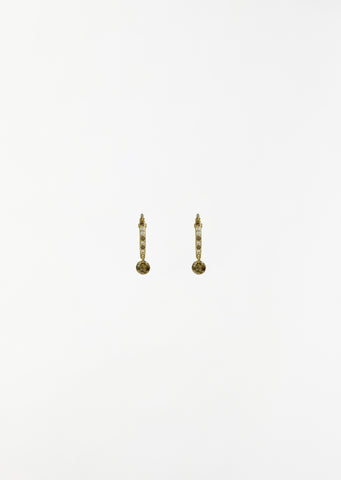 Set Free Diamonds Earrings — Yellow Gold