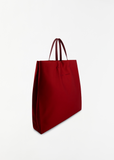 Jeanne Satin Bag — Ruby