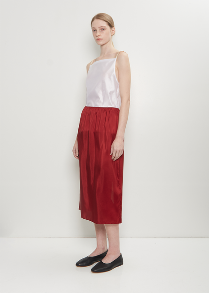 Silk Pull On Skirt – La Garçonne