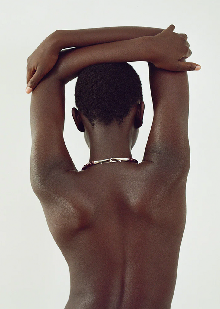 Grecian Collar — Garnet