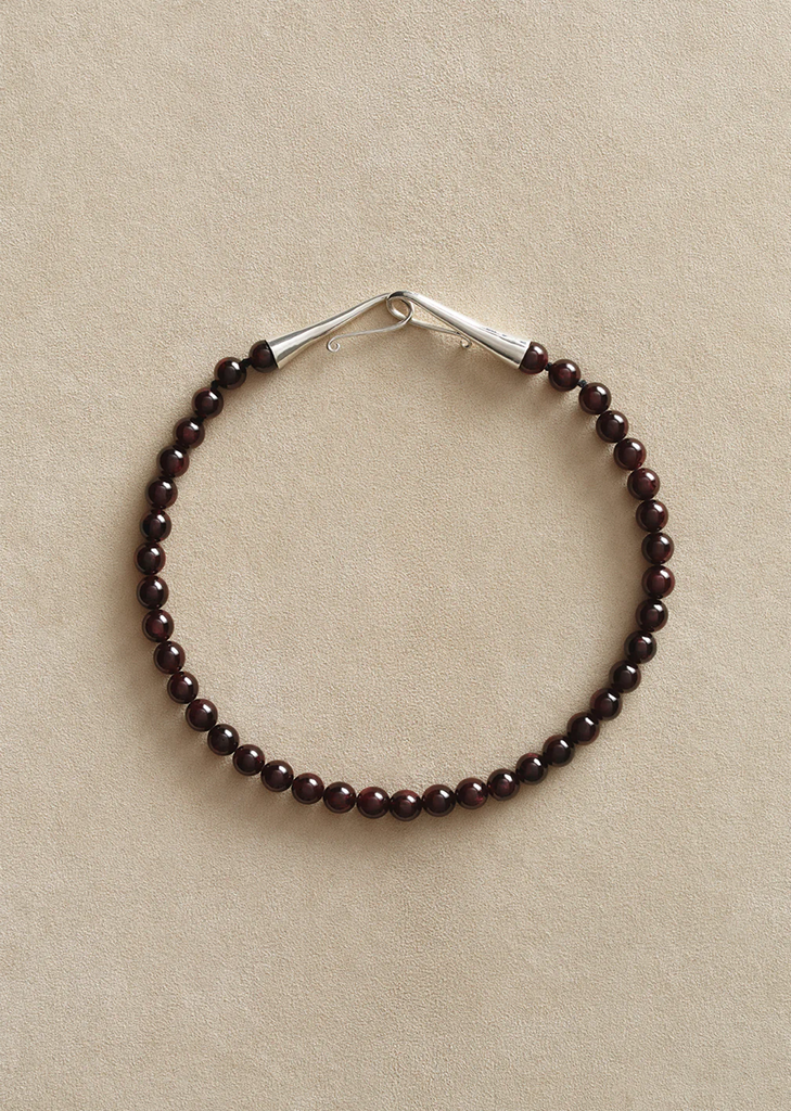Grecian Collar — Garnet
