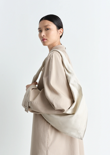 【IONSEOUL】Jisen Scarf One Shoulder Tee 5FM0063 MIST MAZE ICON PURE WOOL SCARF – YEN TING CHO