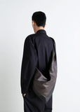 Scarf Leather Bag, Large
