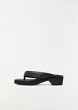 Leather Heel Geta