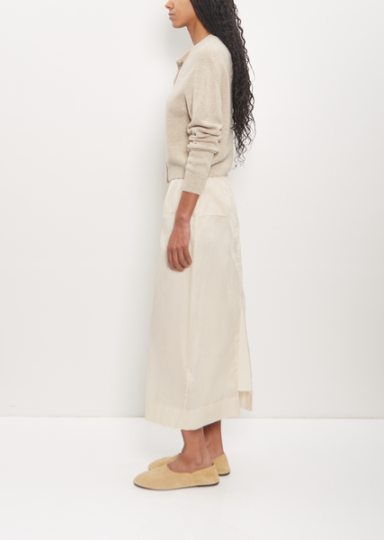 女性が喜ぶ♪ Cotton Organdy Garçonne La – Skirt Droite スカート