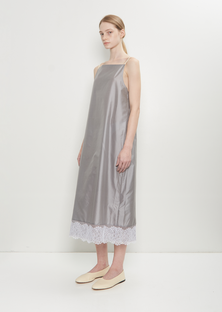 Pressed Silk Slip Dress