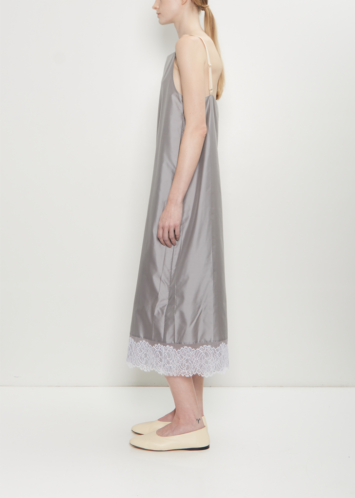 Pressed Silk Slip Dress