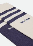 Stretch Cotton 3 Stripe Sock