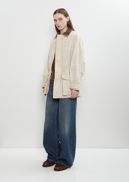 Cotton Denim Teton Jacket — Tea Stain – La Garçonne