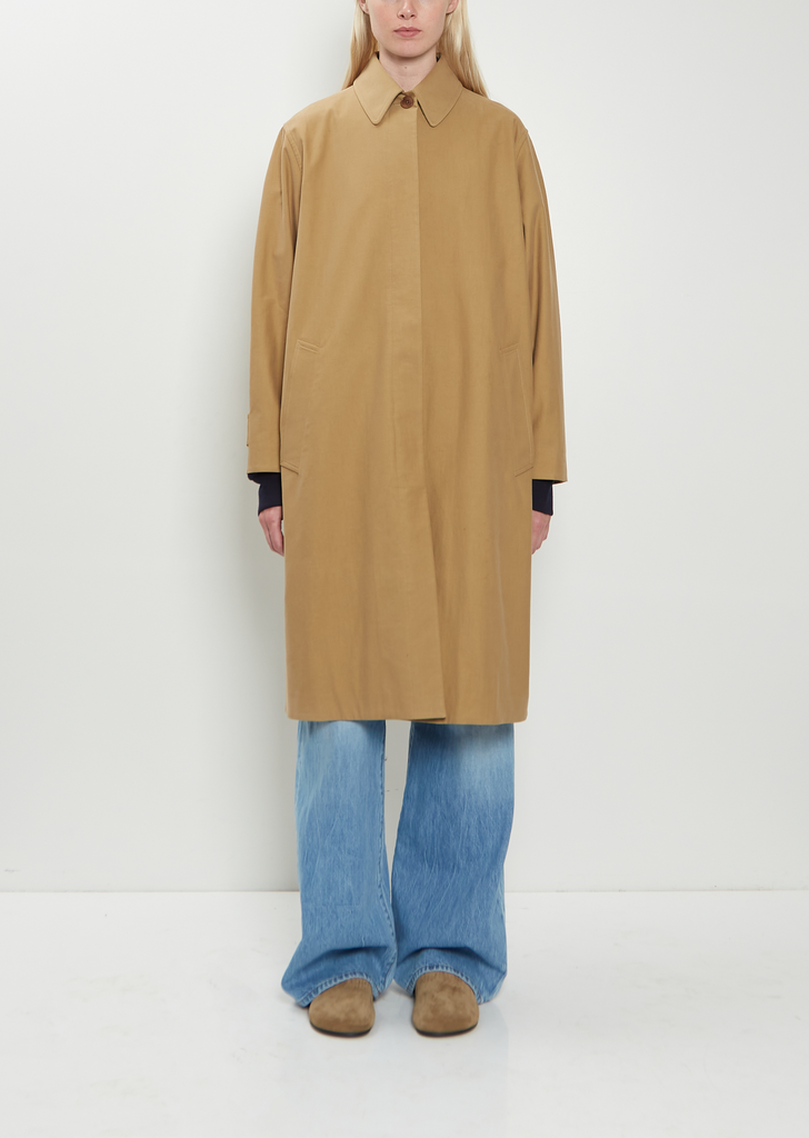 Pluma Cotton Cashmere Coat