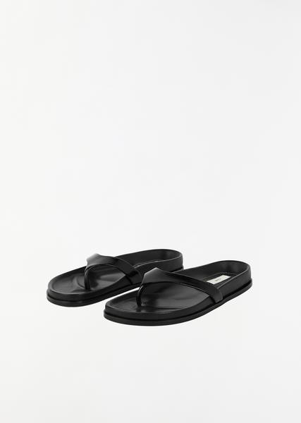 Contoured Naplack Flip Flop – La Garçonne