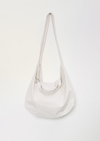 Shoulder Tote Bag — Smoke White