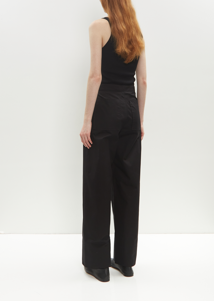 Organic Cotton Twisted Seam Trousers