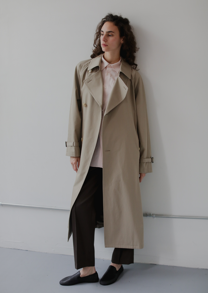 Light Wool Max Garbadine Slacks