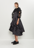 Organza Open Sleeve Vest