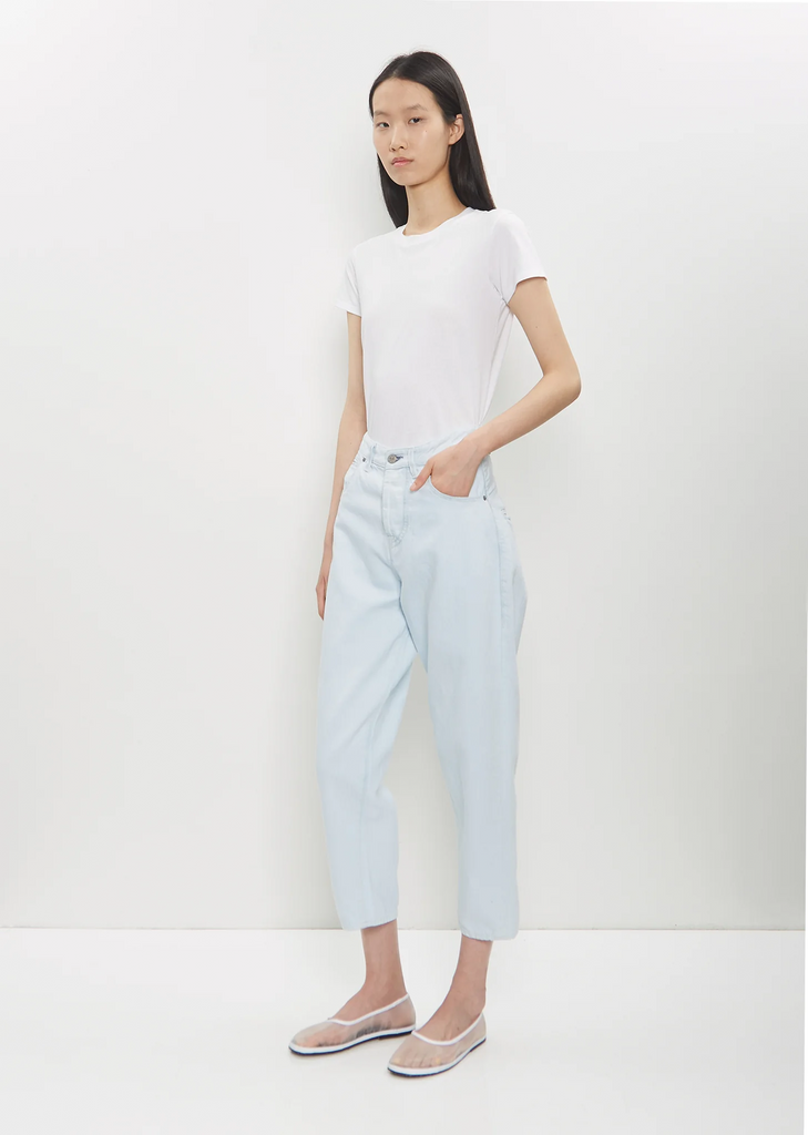 Ballet Round Mesh Ness — White