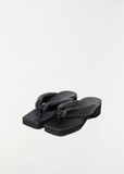 Leather Heel Geta