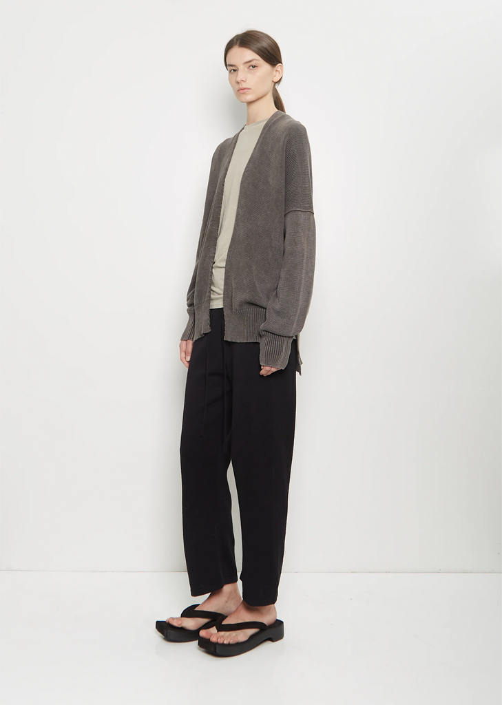 Suede Zori Clog