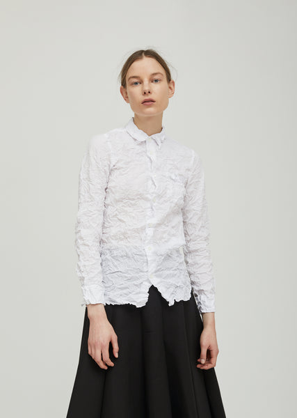 junyawatanabe 18ss カットソー Cotton Broad Treated Shirt by Junya Watanabe - La Garçonne