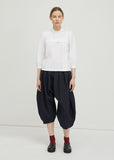 Tropical Treated Wide Leg Pants
