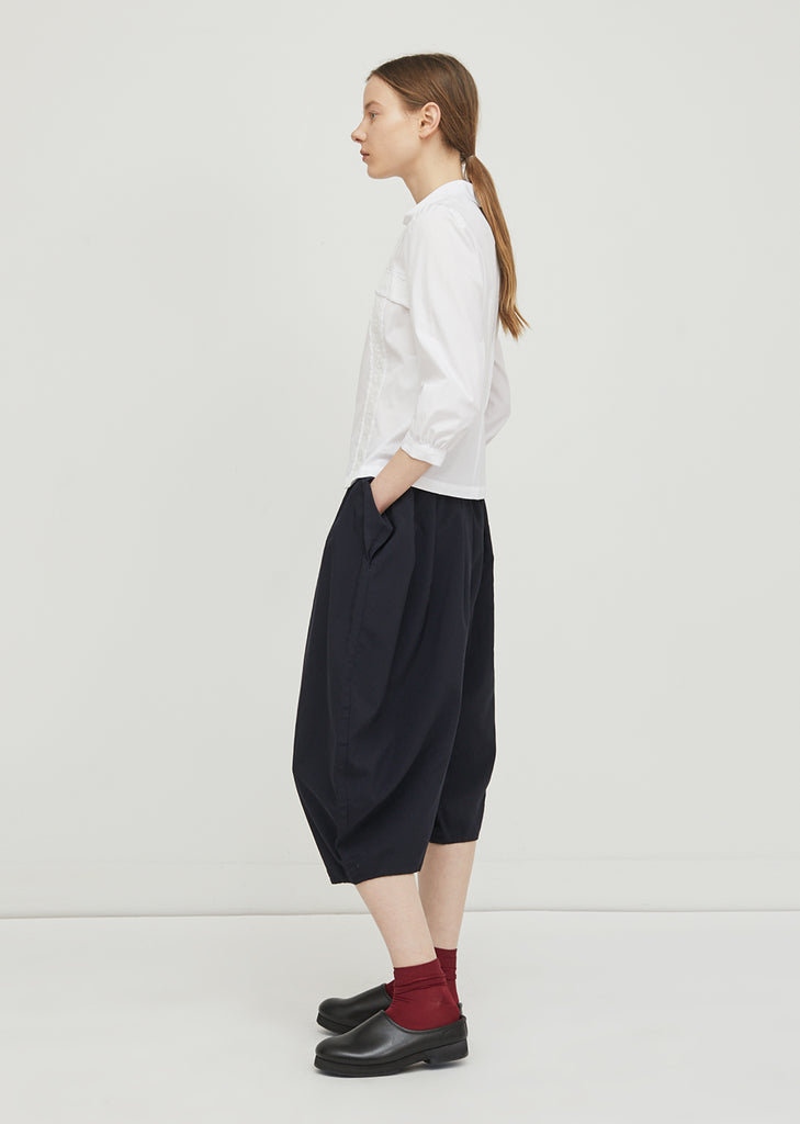Tropical Treated Wide Leg Pants