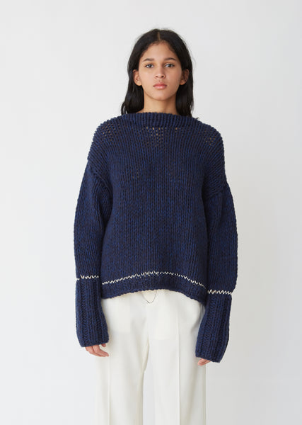 Hand Made Sweater by MM6 Maison Margiela- La Garçonne