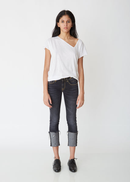 Kate Skinny Jeans with Cuff La Gar onne