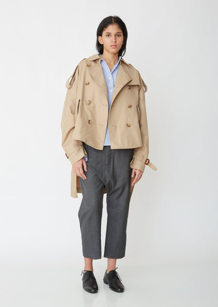 Tuck Over Trenchcoat/38