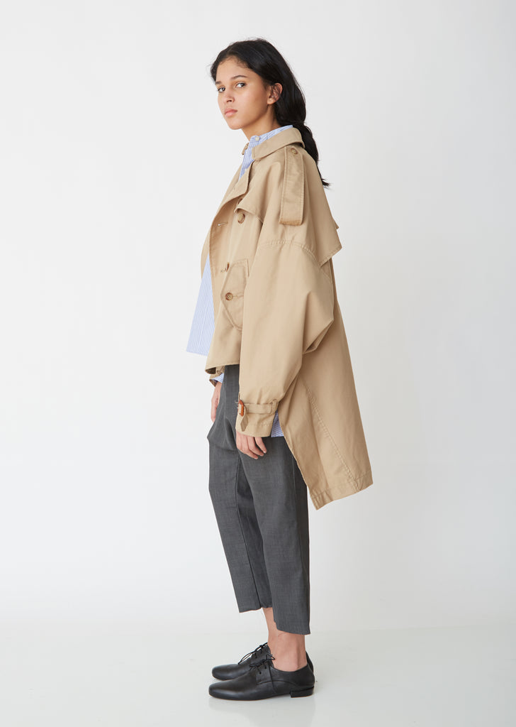 Tuck-In Trench Coat