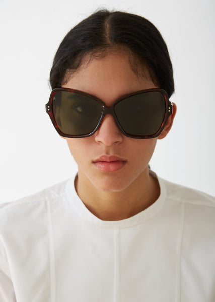 Oversized Butterfly Sunglasses – La Garçonne