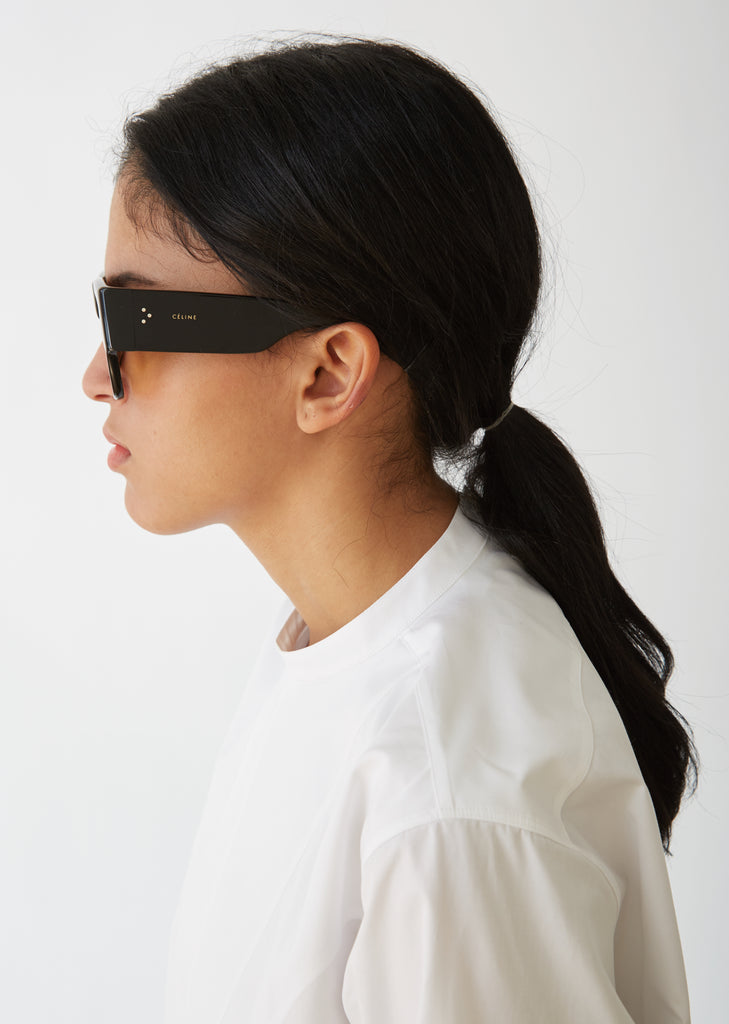 Square Acetate Gradient Sunglasses